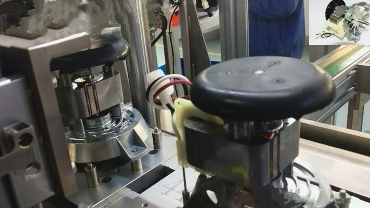 Metal Fan Motor Production Line