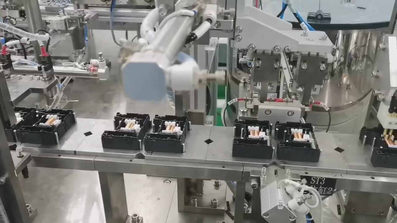 Automatic riveting and assembling equipment for iron core