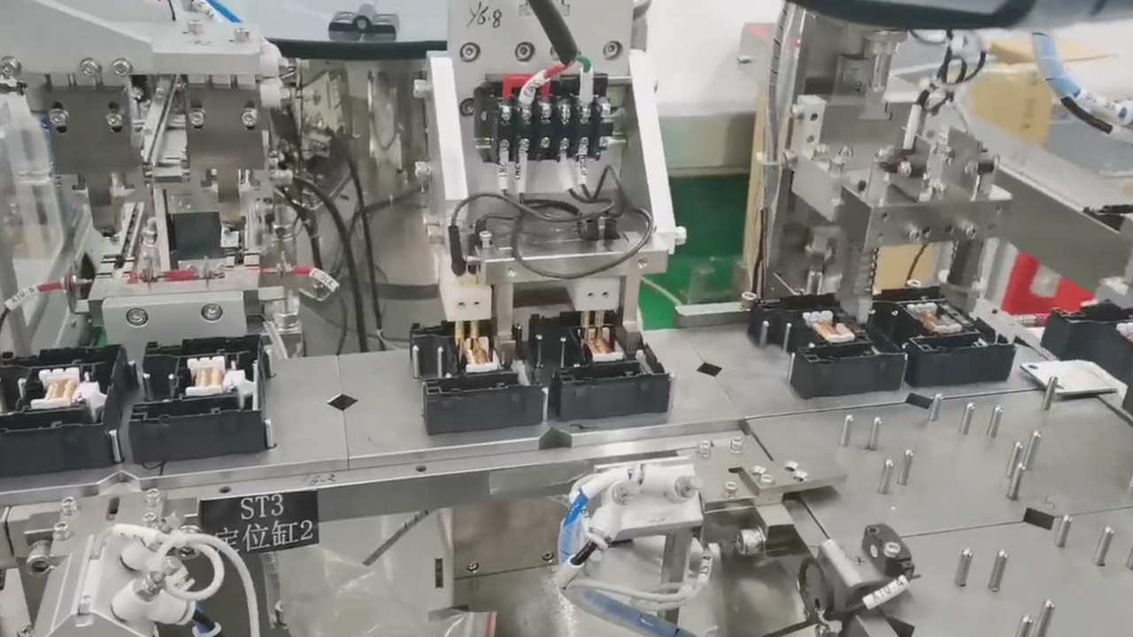 Automatic riveting and assembling equipment for iron core