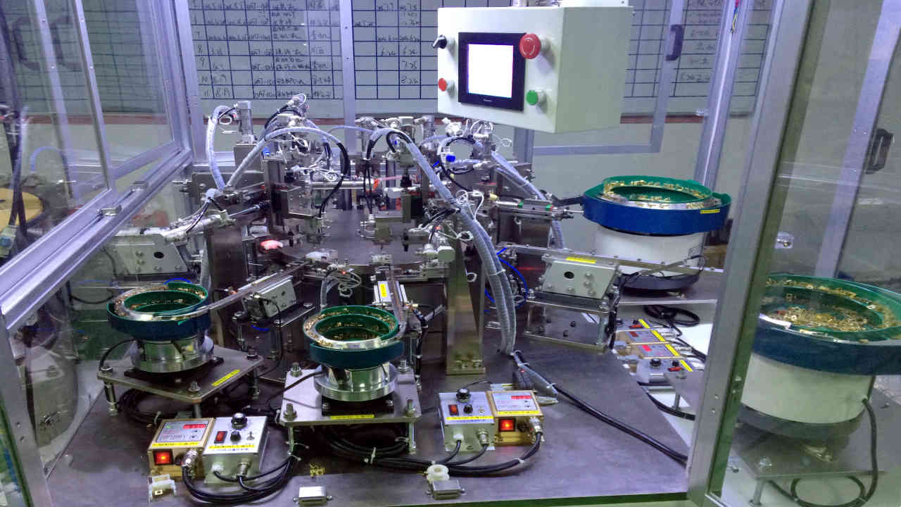 Socket components Assembly Machine 