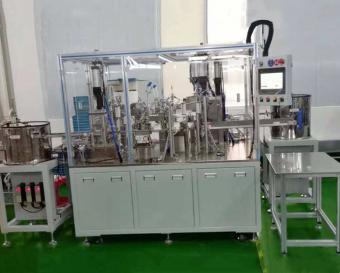 Automatic riveting and assembling equipment for iron core