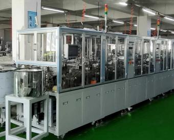 45 degree locking assembly line